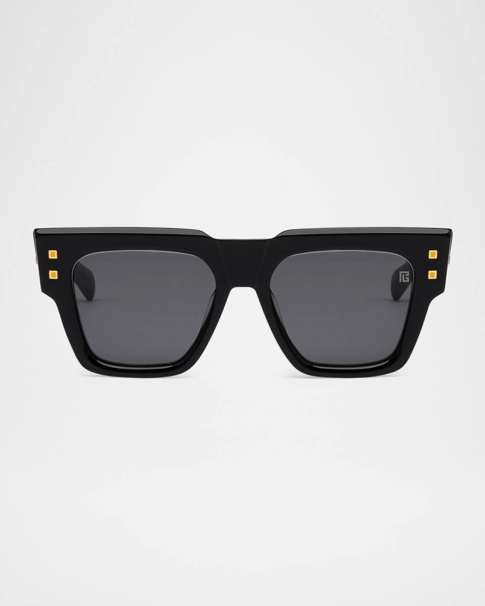 B-Army Acetate Square Sunglasses